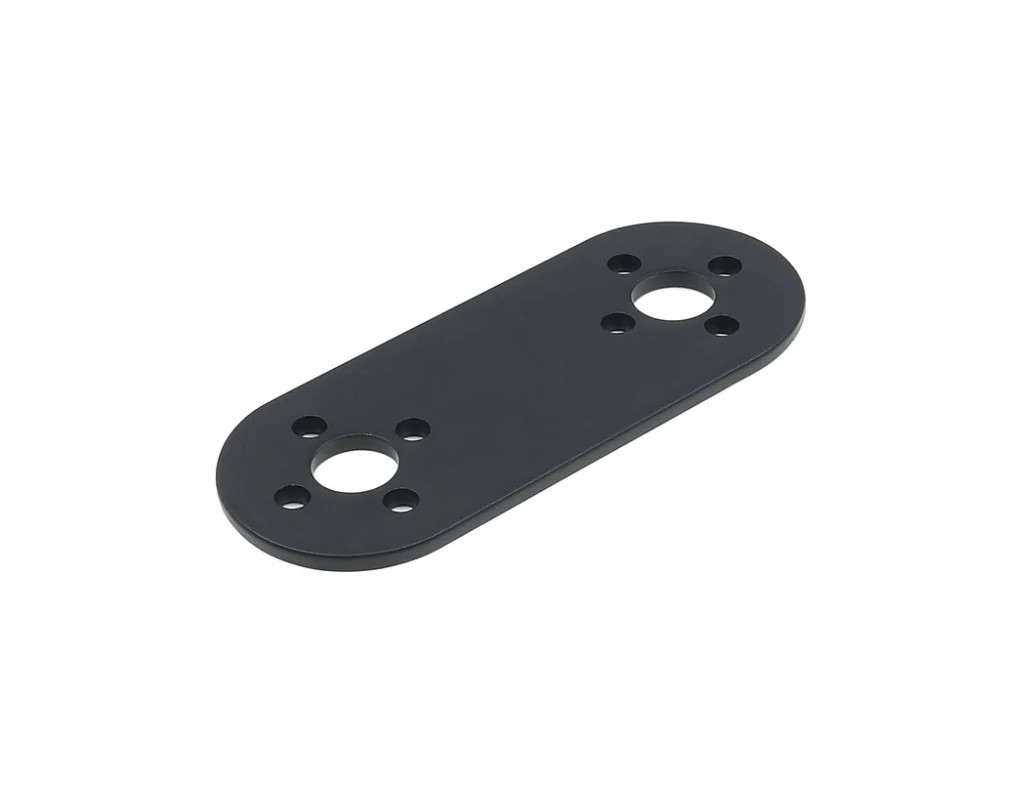 Black Aluminum Beam Bracket for Robot Arm /Humanoid Robot / Servo Line-Shape